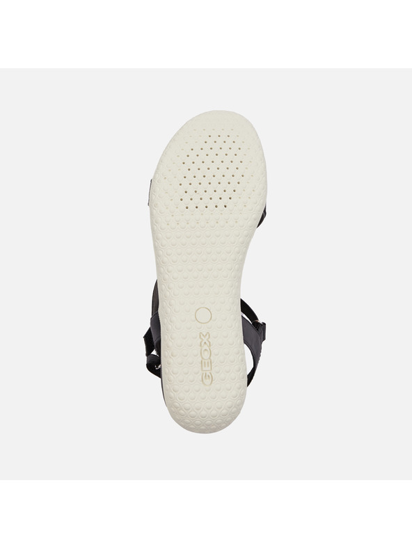 Geox Μαύρα γυναικεία σανδάλια Geox Vega