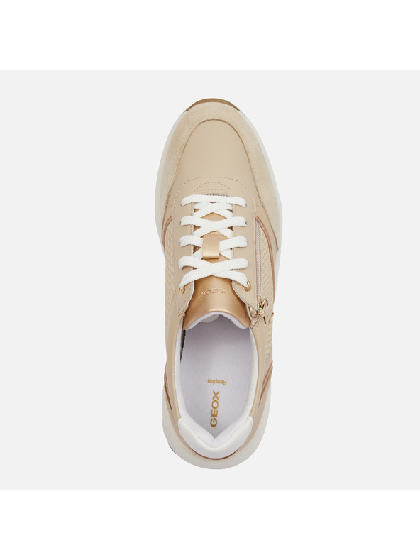 Geox Μπεζ Γυναικεία Geox Cristael Αθλητικά παπούτσια