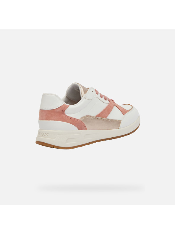 Geox Λευκά γυναικεία αθλητικά παπούτσια Geox Bulmya