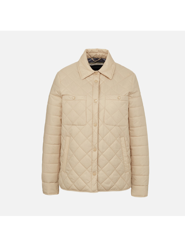 Geox Μπεζ γυναικείο μπουφάν Geox Amabel