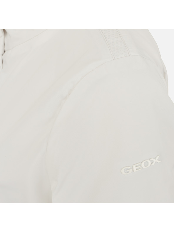 Geox Μπεζ γυναικείο μπουφάν Geox Genziana