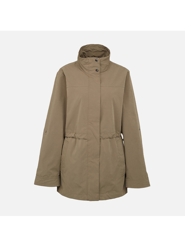 Geox Χακί γυναικείο μπουφάν Geox Claudin