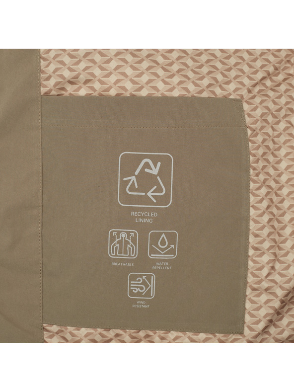 Geox Χακί γυναικείο μπουφάν Geox Claudin