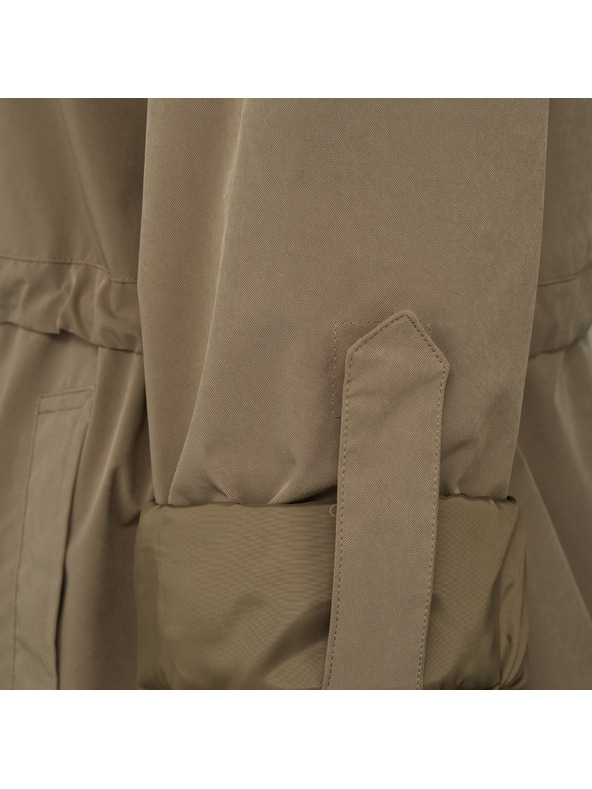 Geox Χακί γυναικείο μπουφάν Geox Claudin