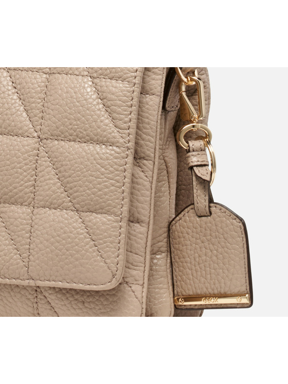 Geox Μπεζ γυναικεία τσάντα Geox Veriana