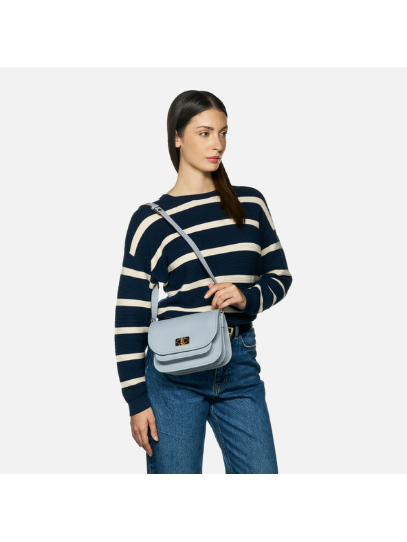 Geox Ανοιχτή μπλε γυναικεία τσάντα Geox Flavrie