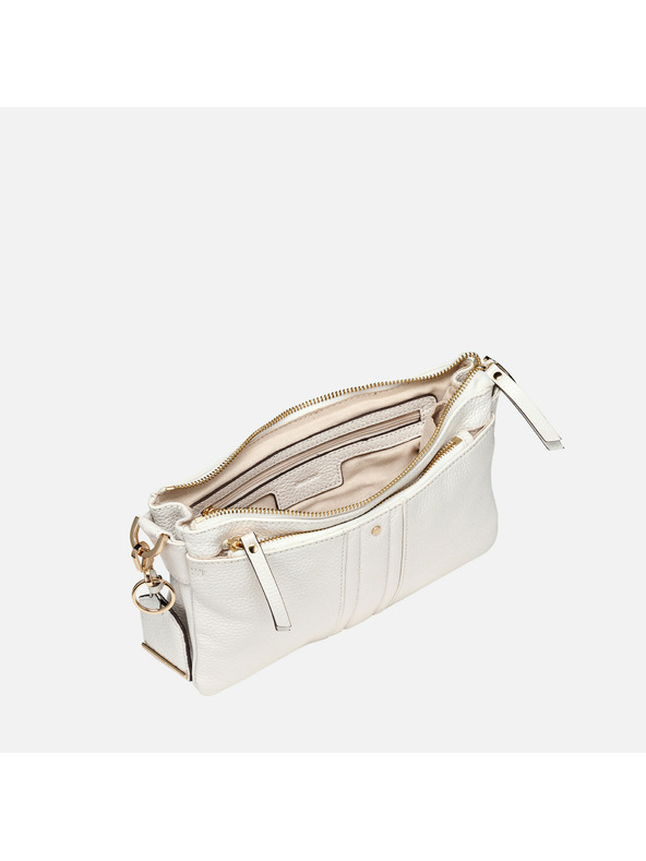 Geox Λευκή γυναικεία τσάντα Geox Claree