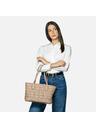 Geox Μπεζ γυναικεία τσάντα Geox Gardren