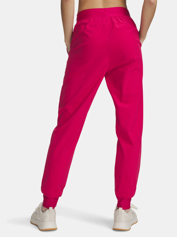 Under Armour Γυναικείο αθλητικό παντελόνι Under Armour UA Rival Hi Rise Woven Pant