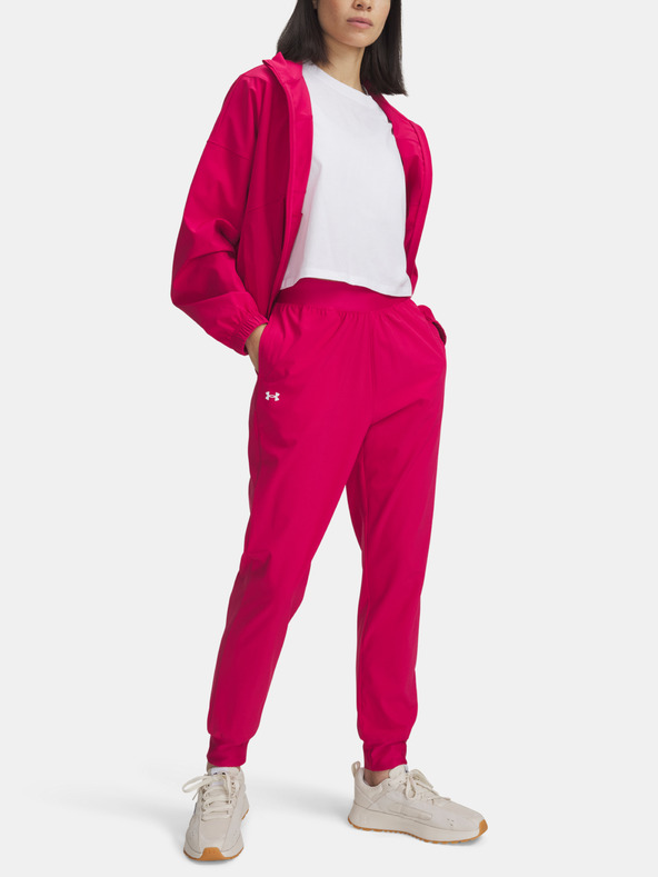 Under Armour Γυναικείο αθλητικό παντελόνι Under Armour UA Rival Hi Rise Woven Pant