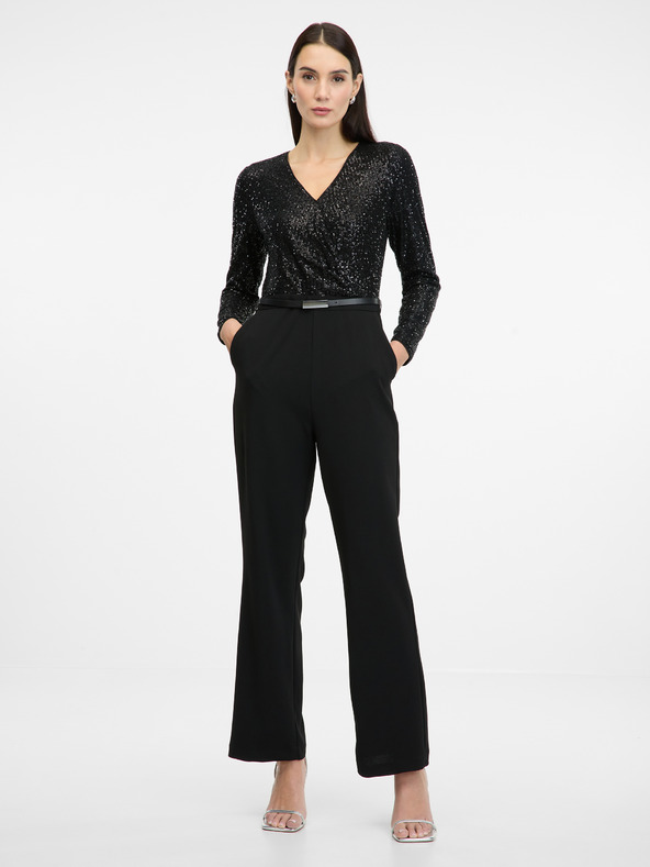 Orsay Μαύρη γυναικεία φόρμα ORSAY