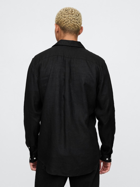 GAP Κλασικό λινό πουκάμισο GAP