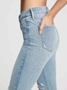 GAP Τζιν jeggings mid rise με φθορές universal GAP