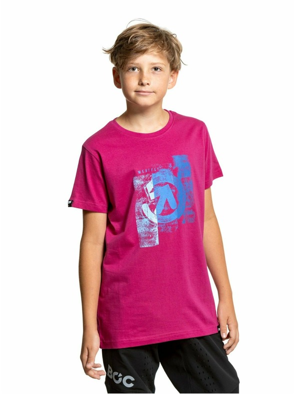 Meatfly Meatfly παιδικό t-shirt Artee Magenta | Ροζ | Μέγεθος 146 | 100% βαμβάκι