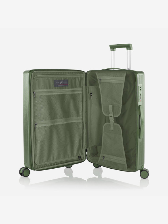 Heys Σετ τριών βαλιτσών ταξιδιού σε πράσινο χρώμα Heys Earth Tones S,M,L Moss