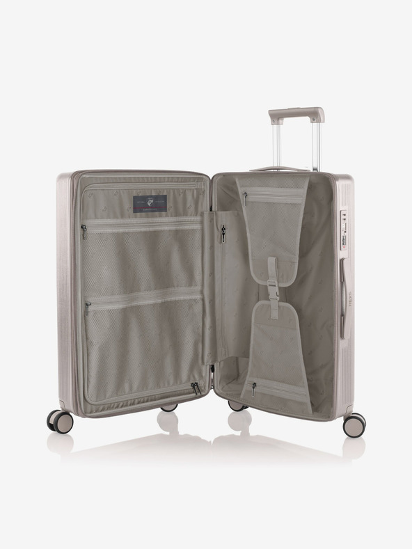 Heys Σετ τριών βαλιτσών ταξιδιού σε μπεζ χρώμα Heys Earth Tones S,M,L Atmosphere