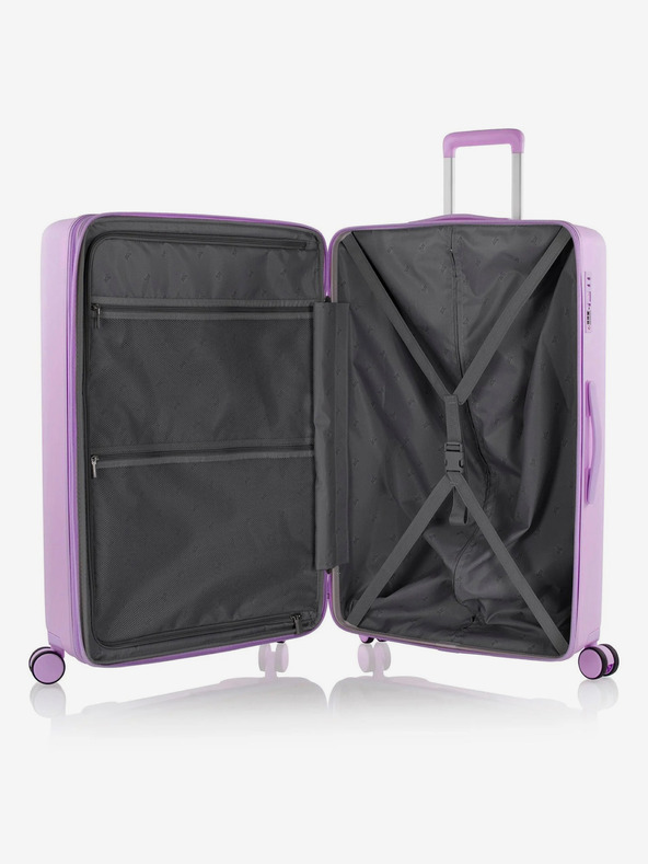 Heys Σετ τριών βαλιτσών ταξιδιού σε μωβ χρώμα Heys Pastel S,M,L