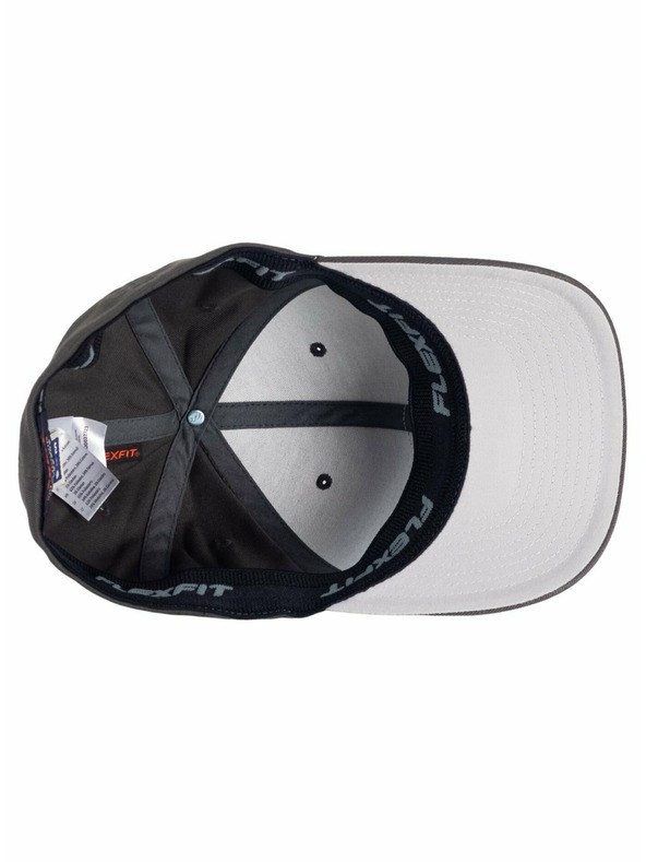 Meatfly Meatfly καπέλο Raptor Flexfit Λευκό Στρογγυλό/Σκούρο Γκρι | Λευκό | Μέγεθος