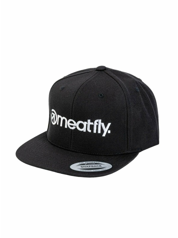 Meatfly Meatfly καπέλο Rens Snapback Μαύρο | Μαύρο | Μέγεθος