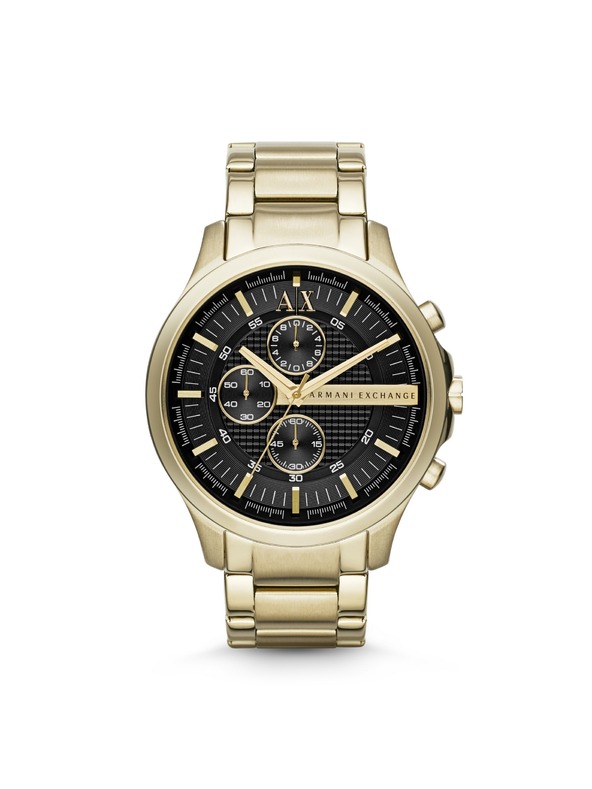 Armani Exchange Armani Exchange Hampton ανδρικό στρογγυλό ρολόι AX2137