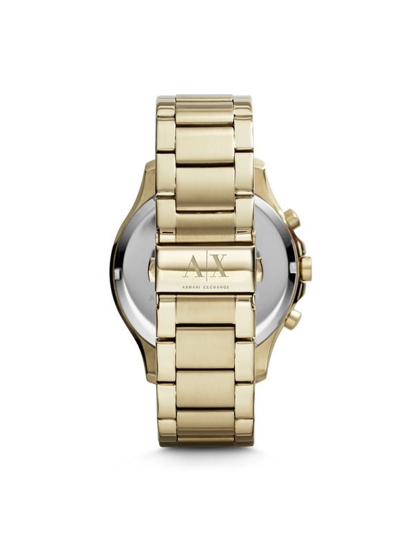 Armani Exchange Armani Exchange Hampton ανδρικό στρογγυλό ρολόι AX2137