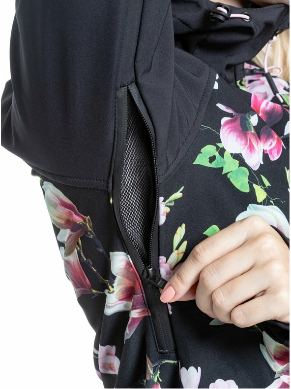Meatfly Meatfly γυναικείο softshell μπουφάν Zaja Magnolia | Μαύρο | Μέγεθος
