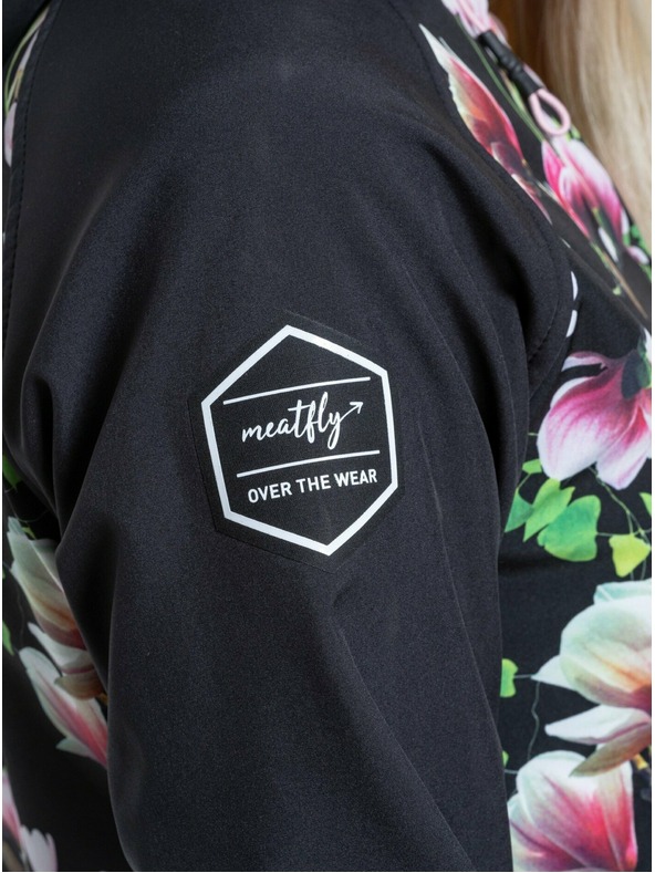 Meatfly Meatfly γυναικείο softshell μπουφάν Zaja Magnolia | Μαύρο | Μέγεθος