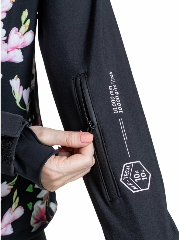 Meatfly Meatfly γυναικείο softshell μπουφάν Zaja Magnolia | Μαύρο | Μέγεθος