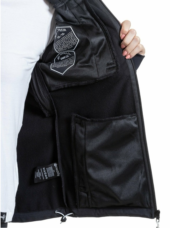 Meatfly Meatfly γυναικείο softshell μπουφάν Zaja Dots Μαύρο | Μαύρο | Μέγεθος