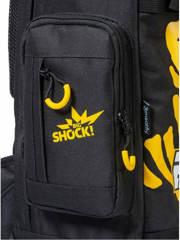 Meatfly Meatfly σακίδιο Raiden Black Big Shock/Michek 28 L