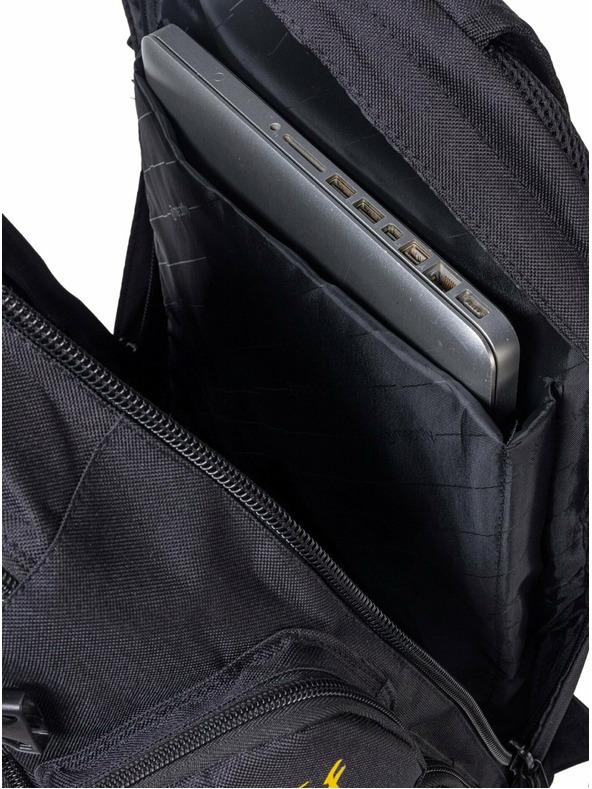 Meatfly Meatfly σακίδιο Raiden Black Big Shock/Michek 28 L