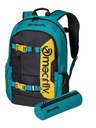 Meatfly Meatfly σακίδιο Basejumper Dark Jade/Black 22 L