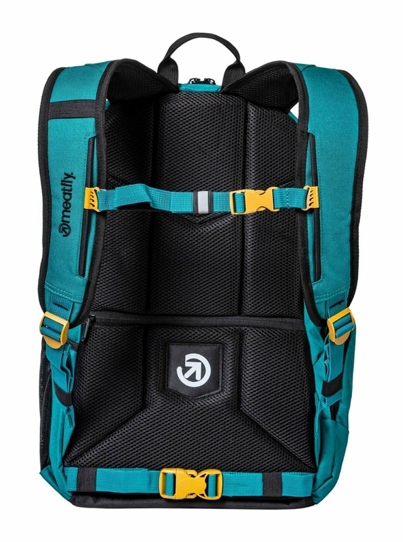 Meatfly Meatfly σακίδιο Basejumper Dark Jade/Black 22 L
