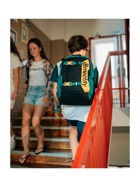 Meatfly Meatfly σακίδιο Basejumper Dark Jade/Black 22 L