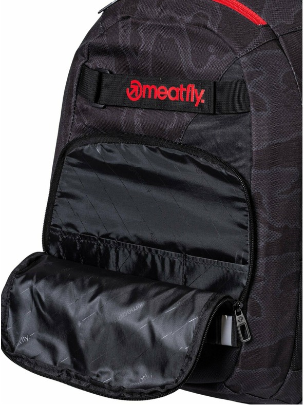 Meatfly Meatfly σακίδιο Exile Morph Black 24 L | Μαύρη | Όγκος 24 L