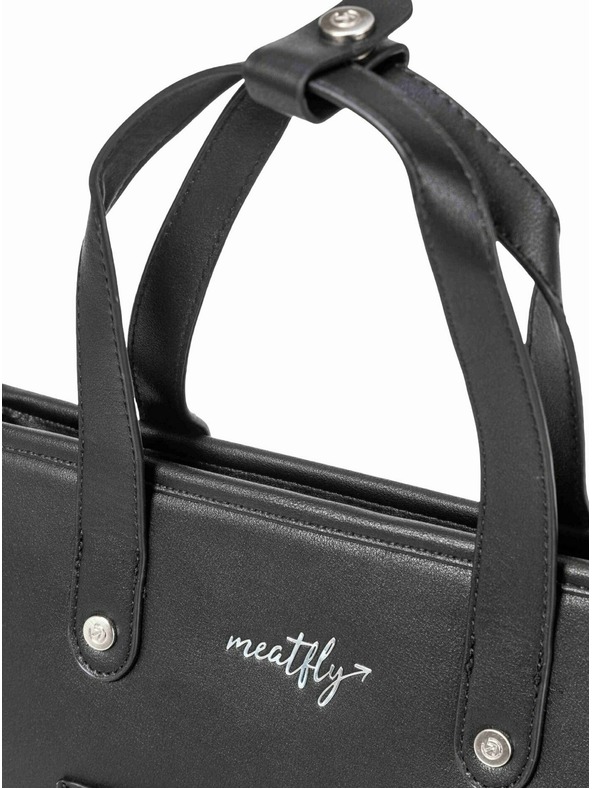 Meatfly Meatfly τσάντα / σακίδιο Kerry Black | Μαύρη | Όγκος 7 L