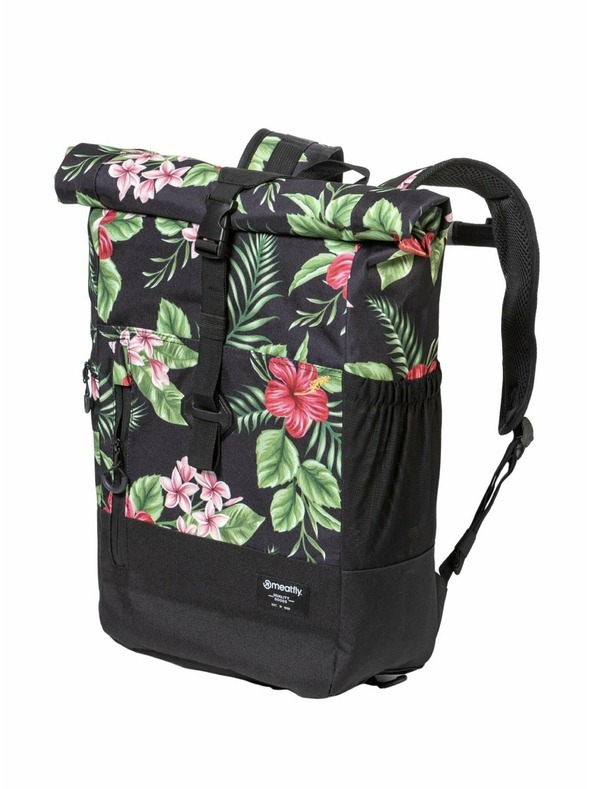 Meatfly Meatfly σακίδιο Holler Tropical Μαύρο 28 L
