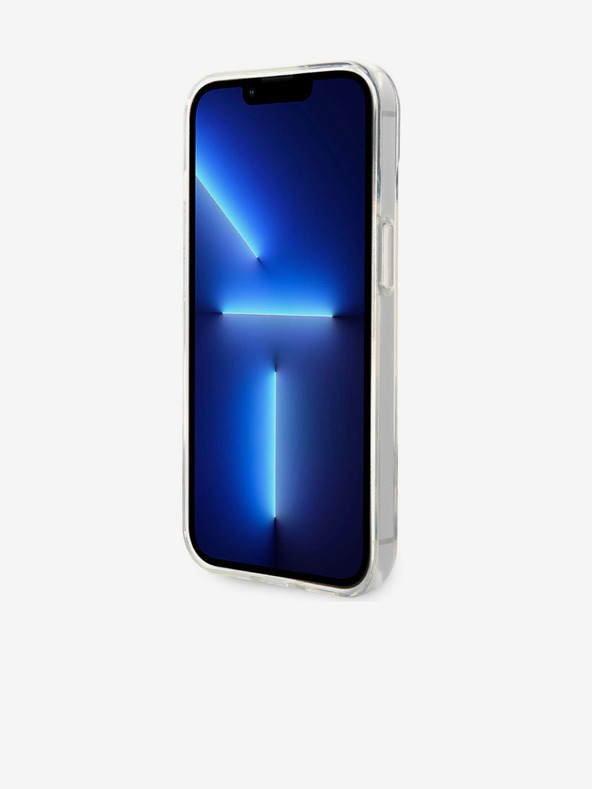 Karl Lagerfeld Karl Lagerfeld Choupette Logo Πίσω Κάλυμμα για iPhone 14 Plus Διαφανές