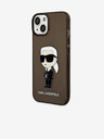 Karl Lagerfeld Karl Lagerfeld IML Ikonik NFT Πίσω Κάλυμμα για iPhone 14 Plus Μαύρο