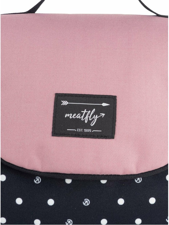Meatfly Meatfly τσάντα τουαλέτας Cara Black Dots