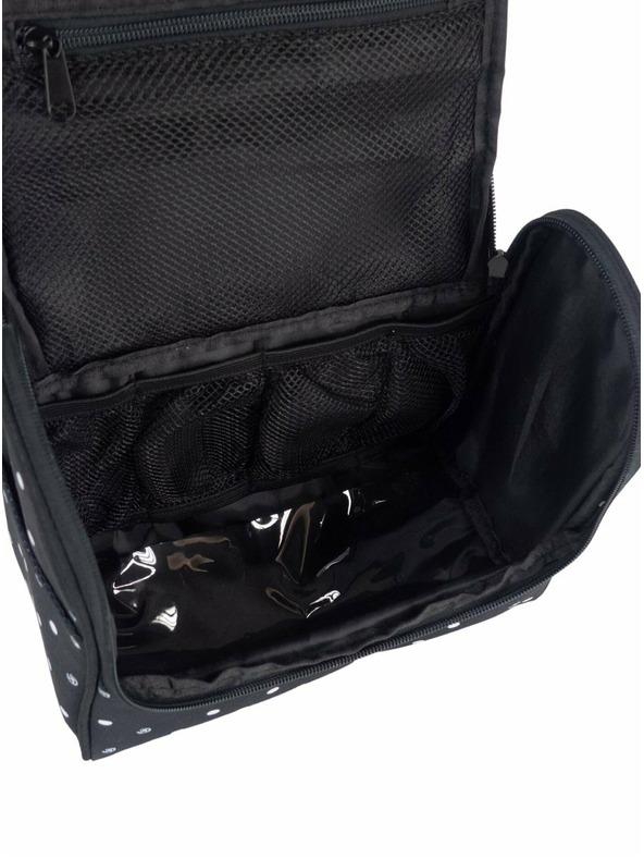 Meatfly Meatfly τσάντα τουαλέτας Cara Black Dots