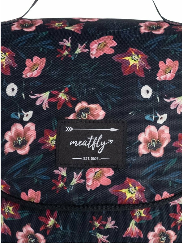 Meatfly Meatfly τσάντα τουαλέτας Cara Hibiscus | Μαύρη | Μέγεθος