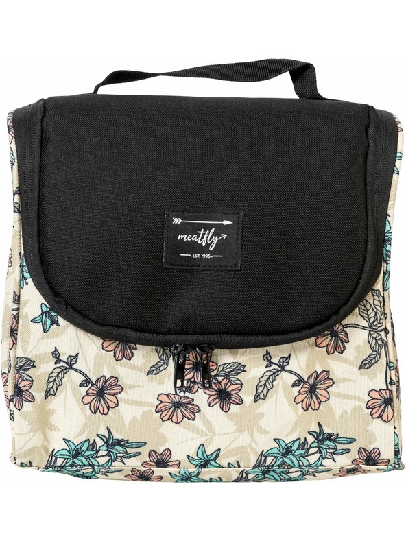 Meatfly Meatfly τσάντα τουαλέτας Cara Fragnance Sand | Μαύρη | Όγκος 6 L