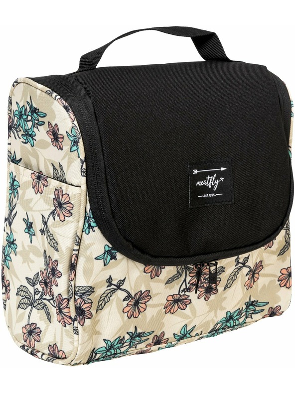 Meatfly Meatfly τσάντα τουαλέτας Cara Fragnance Sand | Μαύρη | Όγκος 6 L