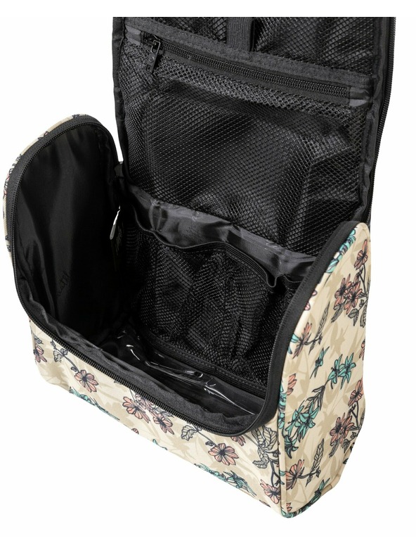 Meatfly Meatfly τσάντα τουαλέτας Cara Fragnance Sand | Μαύρη | Όγκος 6 L