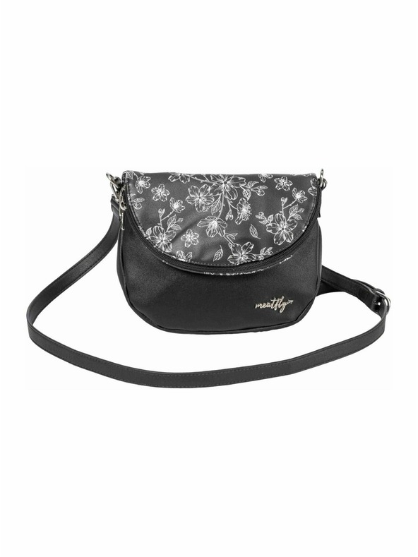 Meatfly Meatfly τσάντα Shea Blossom Black | Μαύρη | Όγκος 1,5 L
