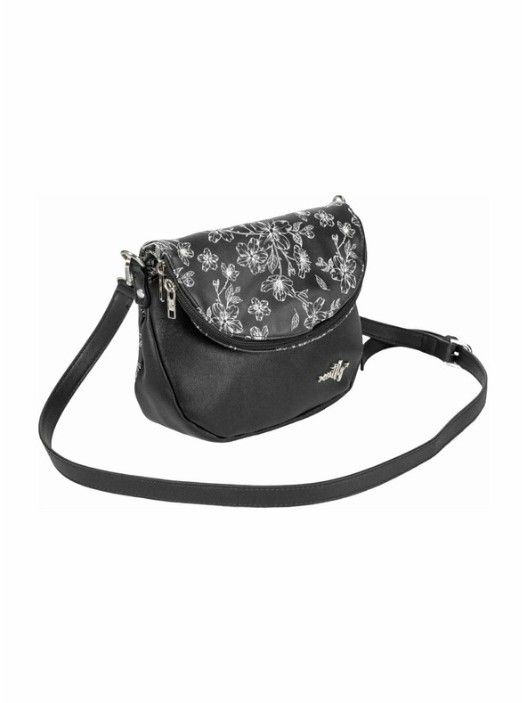 Meatfly Meatfly τσάντα Shea Blossom Black | Μαύρη | Όγκος 1,5 L