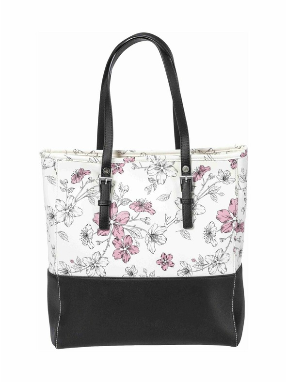 Meatfly Meatfly τσάντα Slima Blossom White | Λευκή | Όγκος 12 L