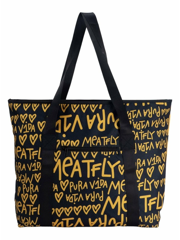 Meatfly Meatfly παραλιακή τσάντα X Pura Vida Skye Yellow/Black | Κίτρινη | Μέγεθος