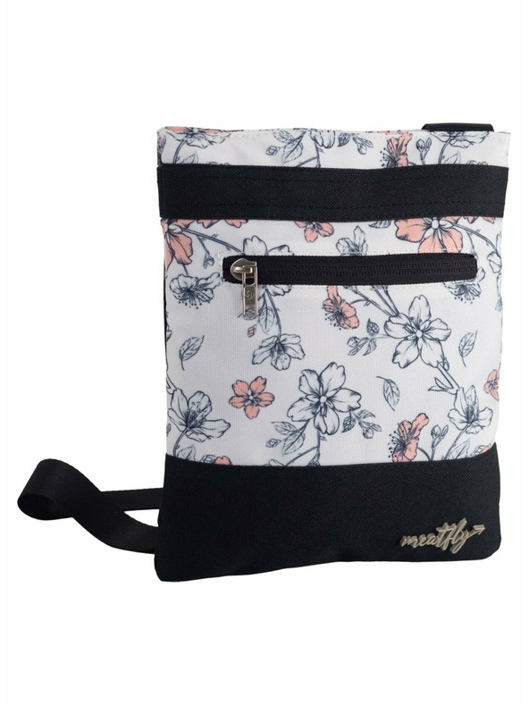 Meatfly Meatfly γυναικεία τσάντα Dixie Blossom White | Λευκή | Όγκος 0,4 L